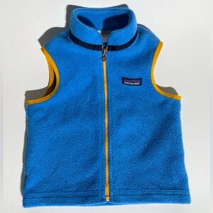 Baby Patagonia synchilla fleece vest - 12-18 months